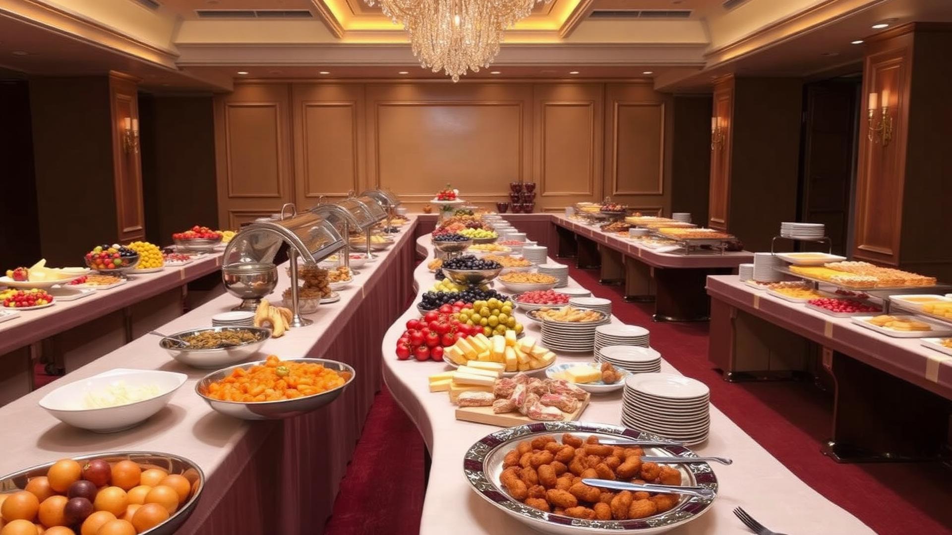 Grand buffet gourmand